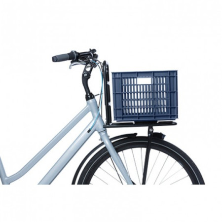 BASIL caisse de vélo M, 29.5L, plastique recyclé, bluestone