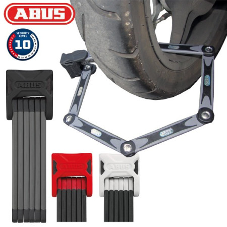 ABUS antivol BORDO clipsable pour vélo Big 6000/120 rouge et noir