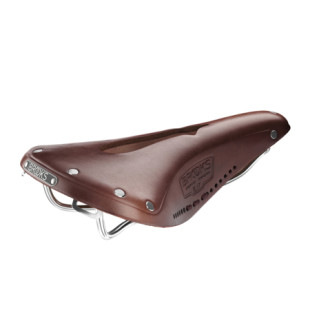 BROOKS Selle B17 Carved Laced - brown marron