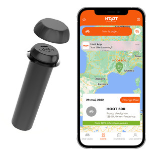HOOT 500 tracker GPS pour vélo